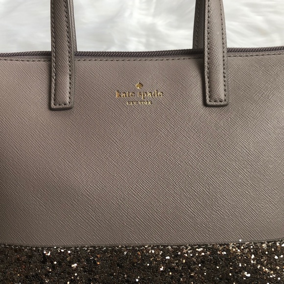 Kate Spade Ina Greta Court Satchel in Grey - Picture 4 of 5
